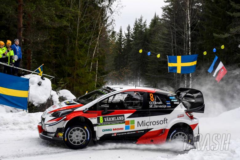 Tanak charges early at Rally Sweden