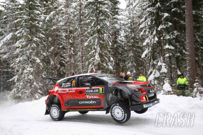 Breen keeps pace with Neuville at Rally Sweden