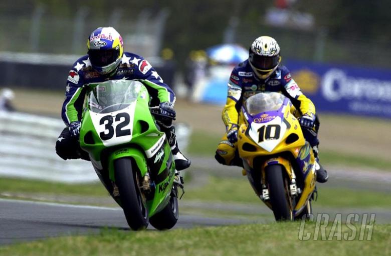 Walker and Bostrom show balls in Monza.