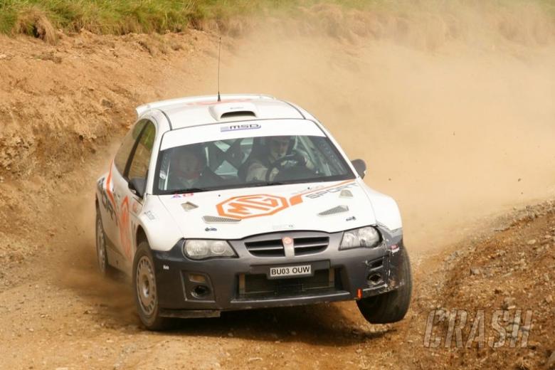 PWRC: Jones in car switch for home event. 