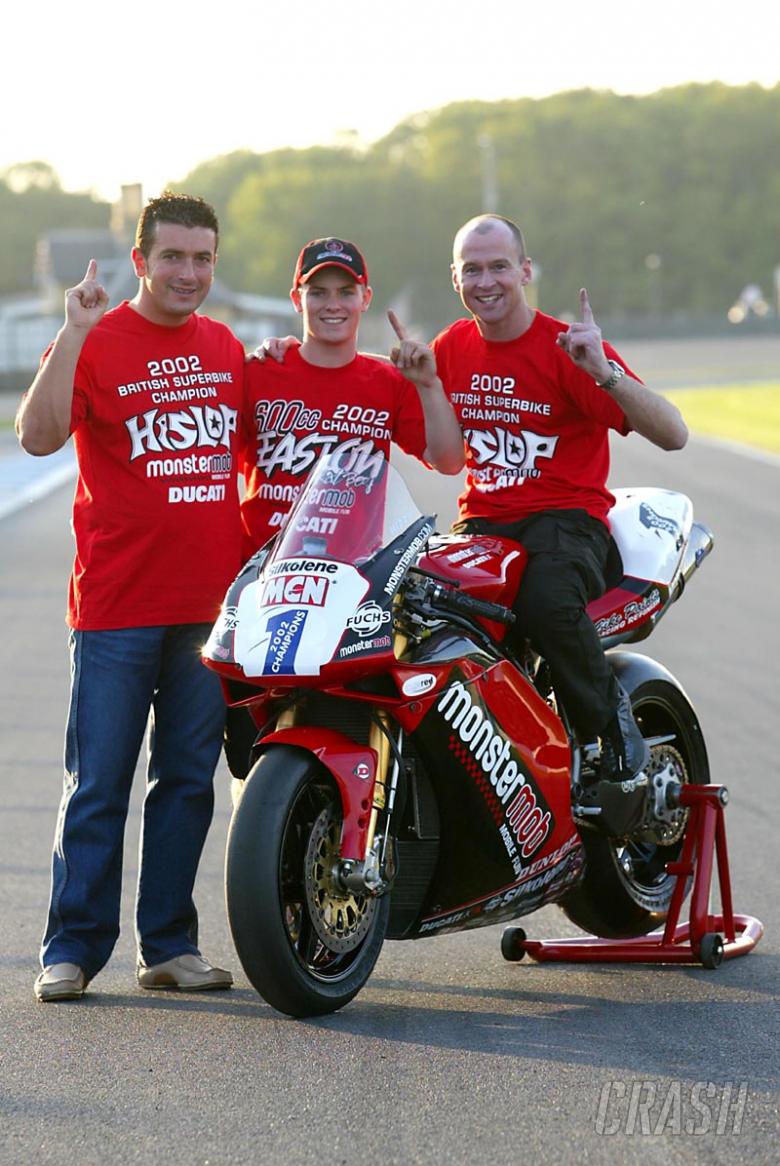 Hislop splits with MonsterMob Ducati.