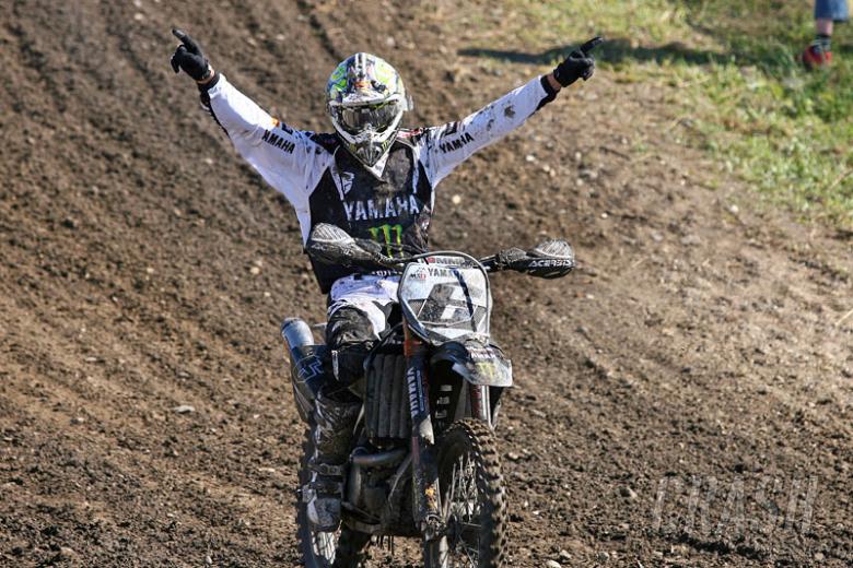 Josh Coppins takes victory in Bulgaria.