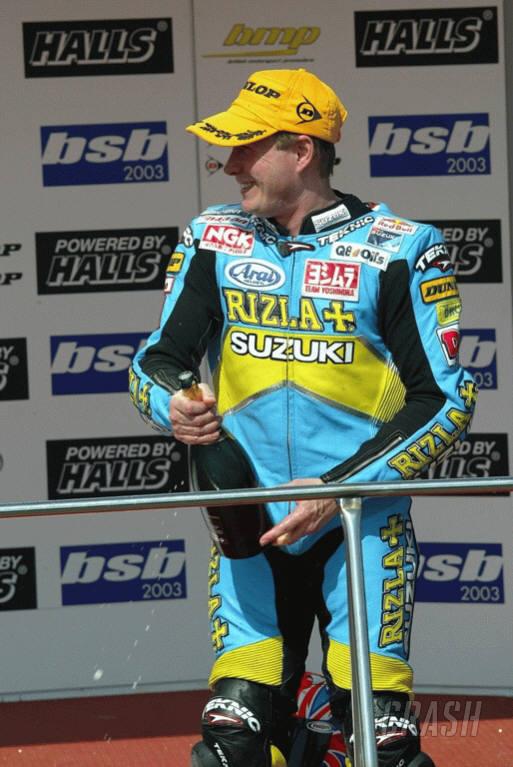 Double success for Rizla Suzuki at Mondello.
