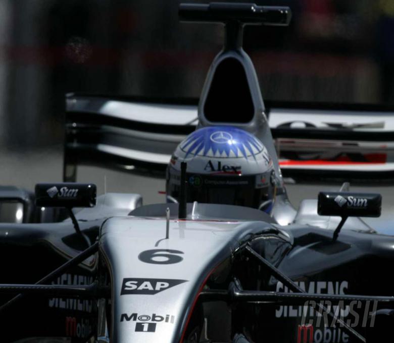 MP4-18 crash set back for McLaren.