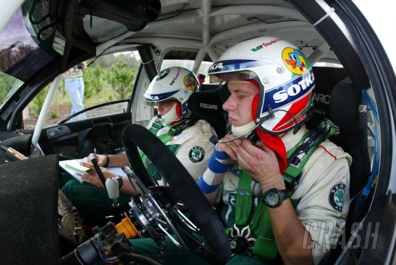 Top three time for Gardemeister and Skoda Fabia.