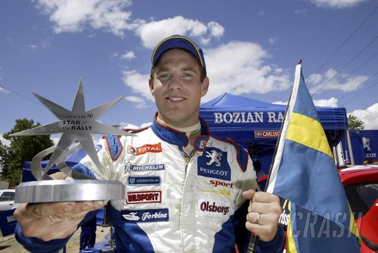 Carlsson wins Inmarsat Star of the Rally.