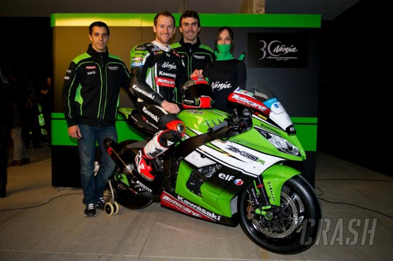 Kawasaki unveils Tom Sykes' 2014 green machine