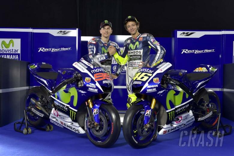 FIRST LOOK: Rossi and Lorenzo's 2015 Yamaha
