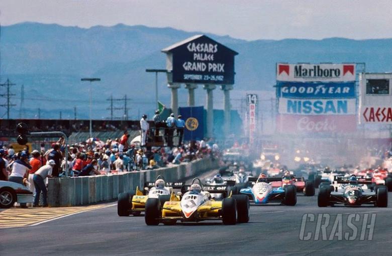 When F1 held a race in a Las Vegas car park...