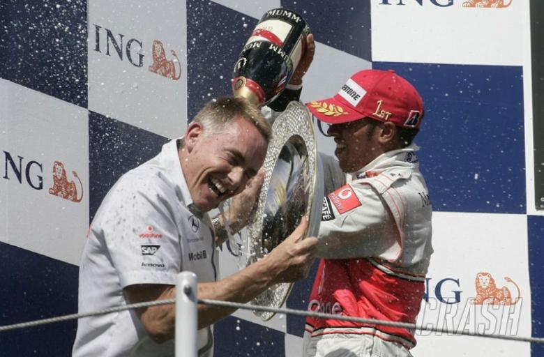 Hamilton talks Whitmarsh - and his relationship with his dad