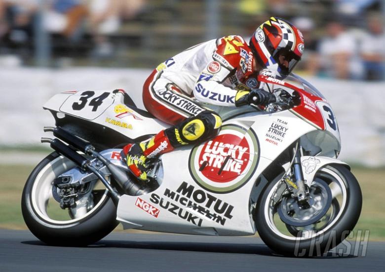 Schwantz to ride '93 Suzuki at Indy.