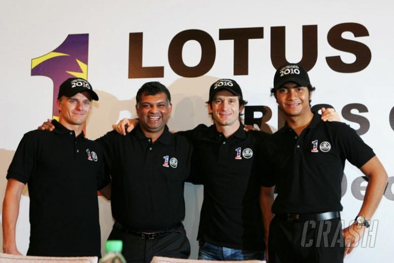 Lotus F1 goals 'humble' - but giant-killing long-term aim