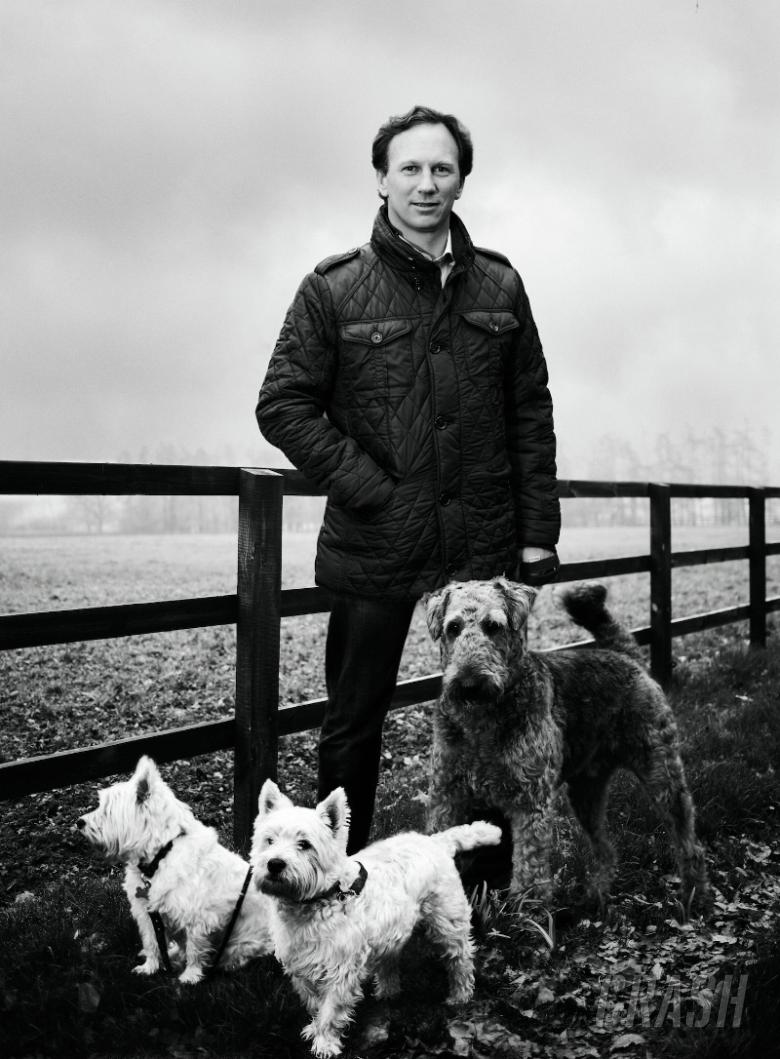 Christian Horner: Just walking the dogs