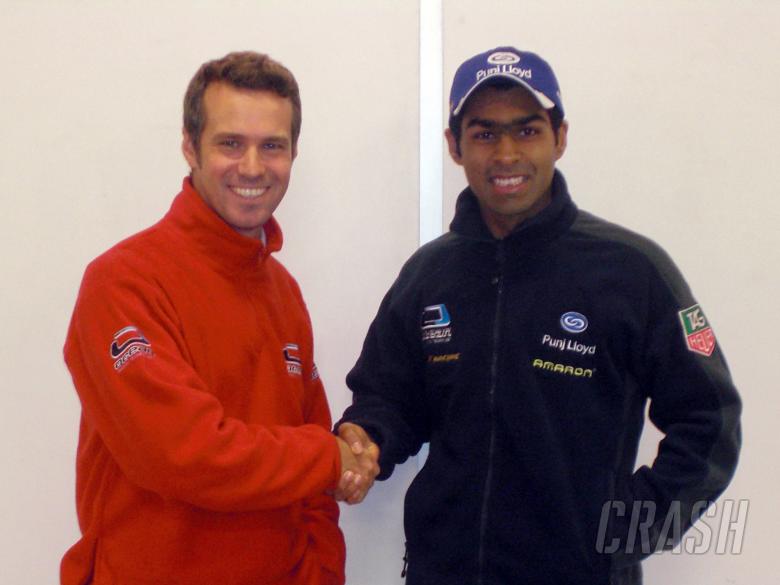 Karun Chandhok and Tiago Monteiro - Ocean Racing Technology