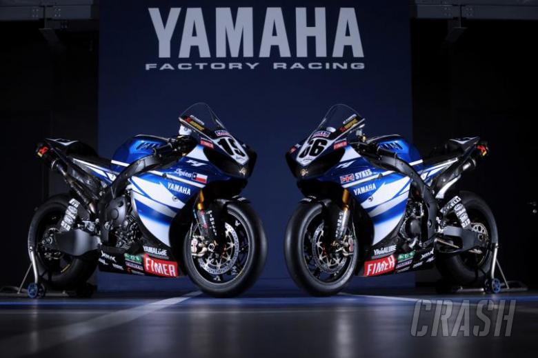 Yamaha launch the YZF-R1 bike Ben Spies and Tom Sykes will race in the 2009 WSBK