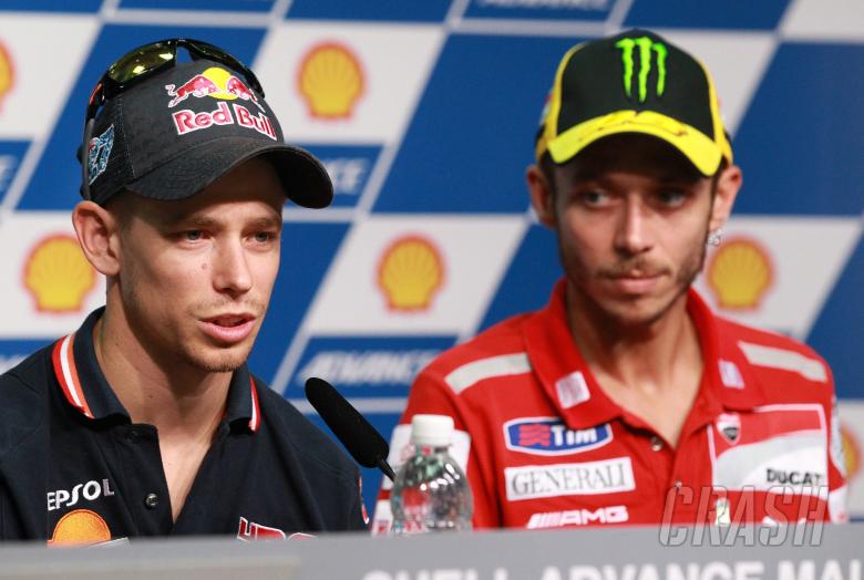 Stoner and Rossi, Malaysian MotoGP