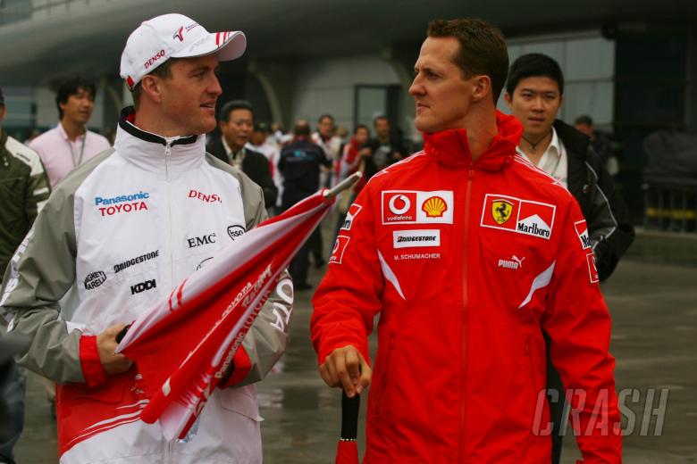 Shanghai, China,Ralf Schumacher (GER), Toyota Racing and Michael Schumacher (GER), Scuderia Ferrari - Formula 1 World