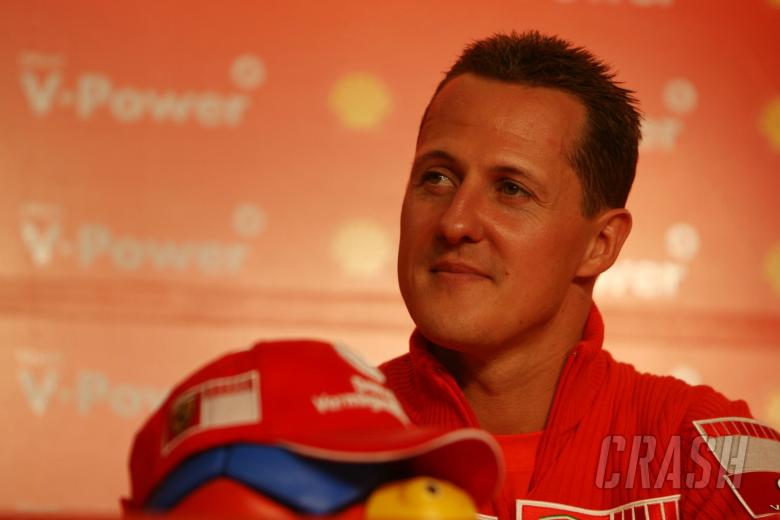  Sao Paulo, Brazil,Michael Schumacher (GER), Scuderia Ferrari, Shell Press Conference - Formula 1 World Championship, Rd