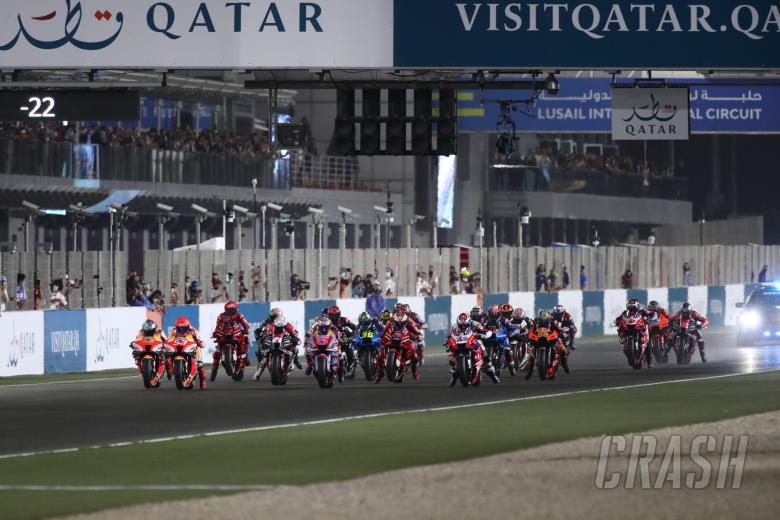Marc Marquez race start, Qatar MotoGP race, 6 March
