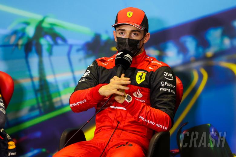 Charles Leclerc (MON) Ferrari in the post qualifying FIA Press Conference. Formula 1 World Championship, Rd 3, Australian