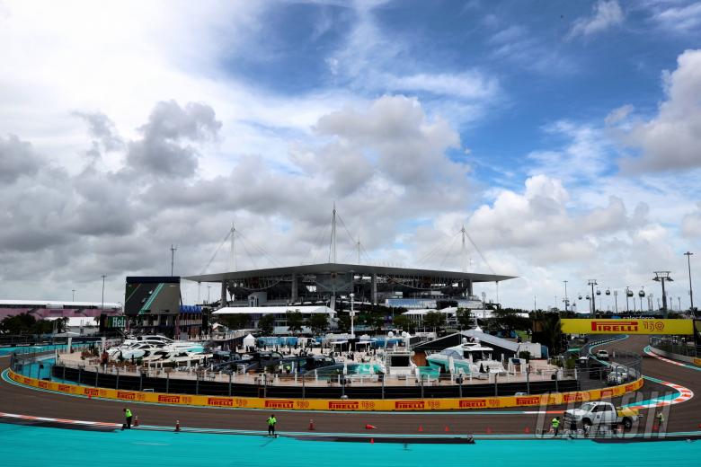 Circuit atmosphere - track preparations. Formula 1 World Championship, Rd 5, Miami Grand Prix, Miami, Florida, USA,