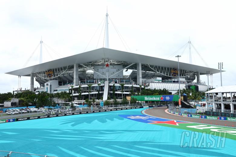 The Hard Rock Stadium. Formula 1 World Championship, Rd 5, Miami Grand Prix, Miami, Florida, USA, Preparation Day.
-
