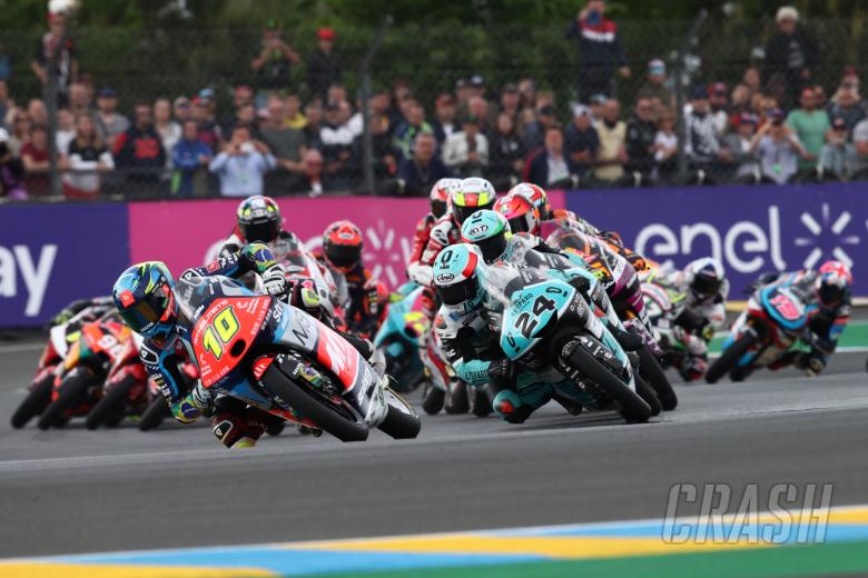 Diogo Moreira, Moto3 race start, French MotoGP, 15 May