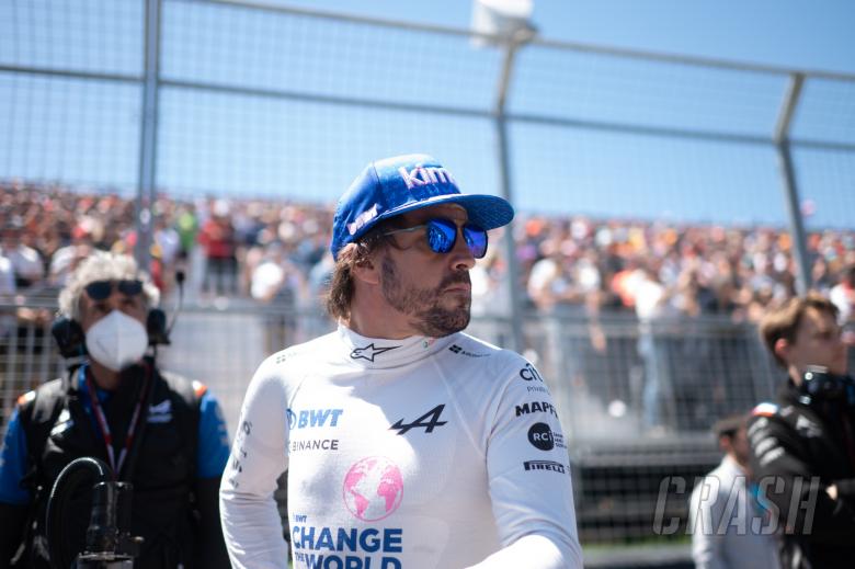 Fernando Alonso (ESP) Alpine F1 Team on the grid. Formula 1 World Championship, Rd 9, Canadian Grand Prix, Montreal,