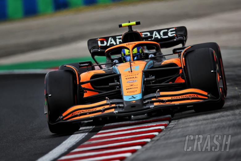 Lando Norris (GBR) McLaren MCL36. Formula 1 World Championship, Rd 13, Hungarian Grand Prix, Budapest, Hungary, Qualifying