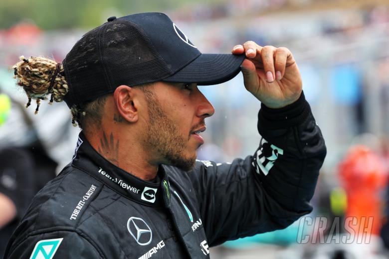 Lewis Hamilton (GBR) Mercedes AMG F1 in parc ferme. Formula 1 World Championship, Rd 13, Hungarian Grand Prix, Budapest,
