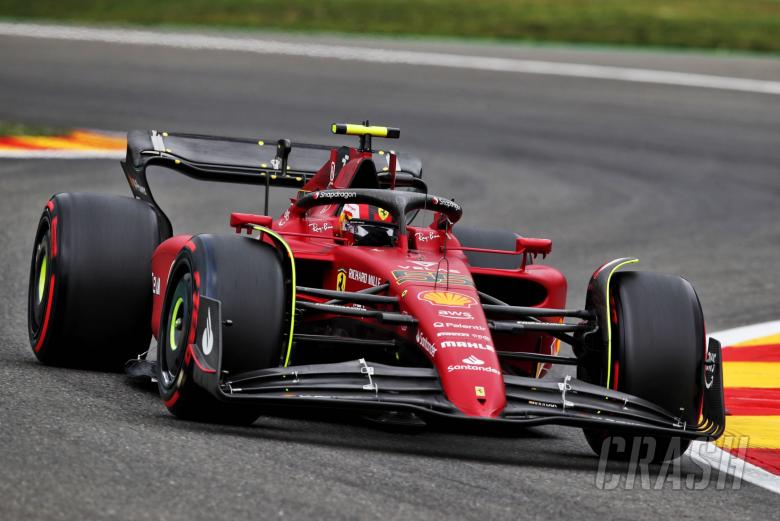 Sainz leads Ferrari 1-2 in FP1 as F1 returns to action at Spa