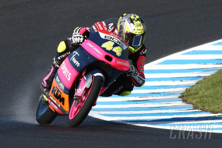 David Munoz, Moto3, Australian MotoGP, 14 October