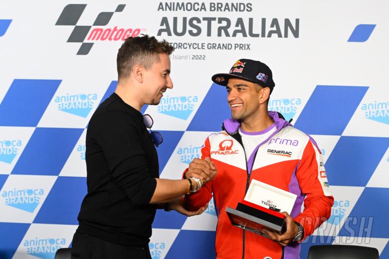 Jorge Lorenzo, Jorge Martin, MotoGP, Australian MotoGP 15 October