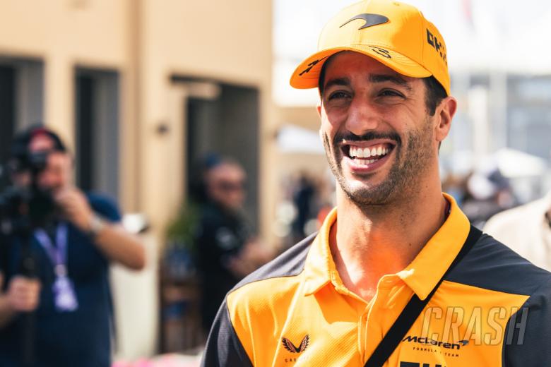 Fernando Alonso's face tattooed on Daniel Ricciardo in Formula 1's