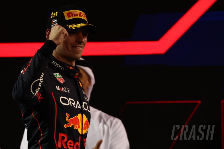 1st place Max Verstappen (NLD) Red Bull Racing. Formula 1 World Championship, Rd 22, Abu Dhabi Grand Prix, Yas Marina