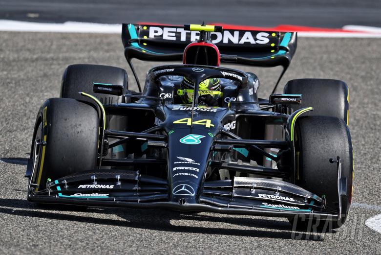 Lewis Hamilton (GBR) Mercedes AMG F1 W14. Formula 1 Testing, Sakhir, Bahrain, Day Two.
- www.xpbimages.com, EMail: