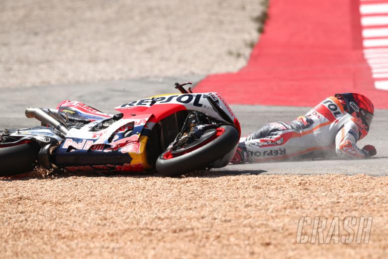 Miguel Oliveira, Marc Marquez crash, MotoGP race, Portuguese MotoGP, 26 March