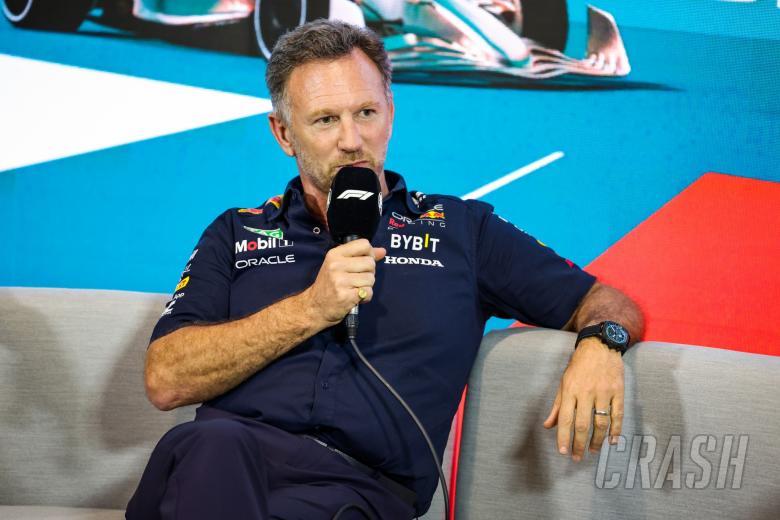Christian Horner (GBR) Red Bull Racing Team Principall in the FIA Press Conference. Formula 1 World Championship, Rd 5,