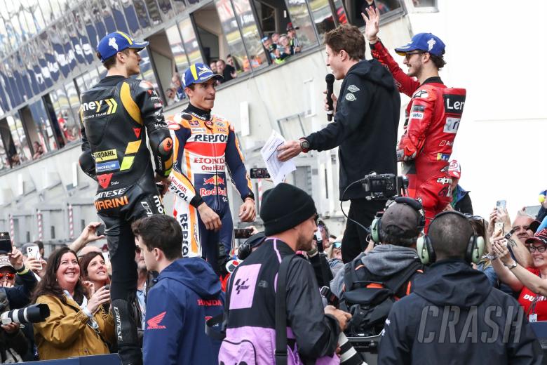 Francesco Bagnaia, Marc Marquez, Luca Marini, MotoGP, French MotoGP, 13 May