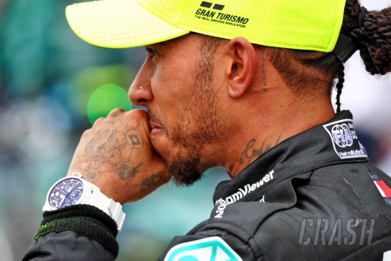 Third placed Lewis Hamilton (GBR) Mercedes AMG F1 in parc ferme. Formula 1 World Championship, Rd 9, Canadian Grand Prix,