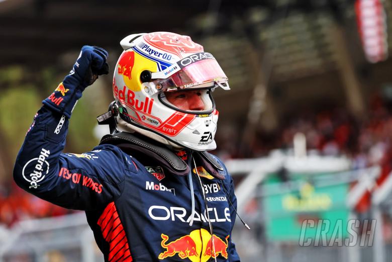 Race winner Max Verstappen (NLD) Red Bull Racing celebrates in parc ferme. Formula 1 World Championship, Rd 10, Austrian