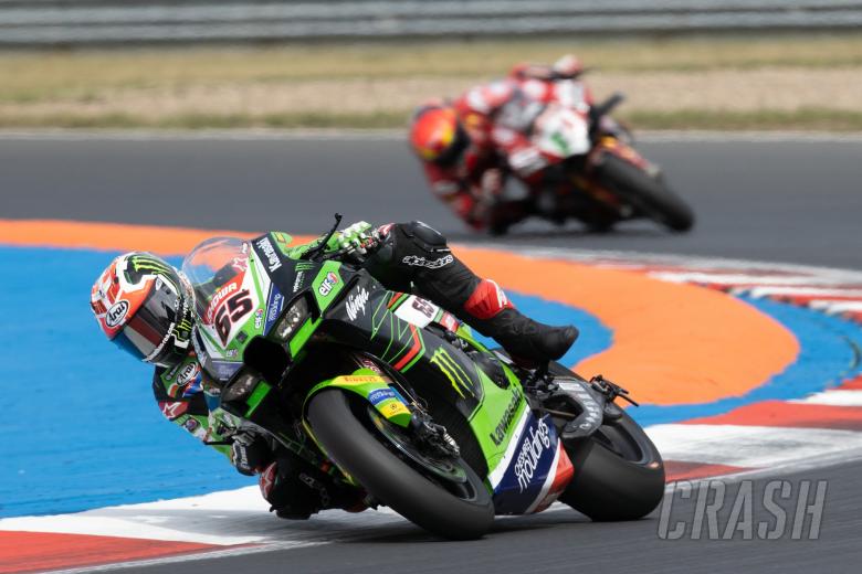 Jonathan Rea, Michael Ruben Rinaldi, Race 2, Czech WorldSBK, 30 July