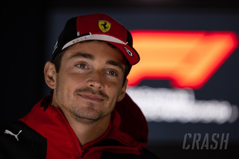 Charles Leclerc reacts to reports of record £160m Ferrari F1 deal