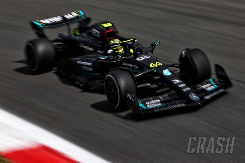 Lewis Hamilton (GBR) Mercedes AMG F1 W14. Formula 1 World Championship, Rd 15, Italian Grand Prix, Monza, Italy, Practice