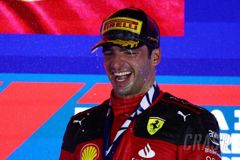 1st place Carlos Sainz Jr (ESP) Ferrari. Formula 1 World Championship, Rd 16, Singapore Grand Prix, Marina Bay Street