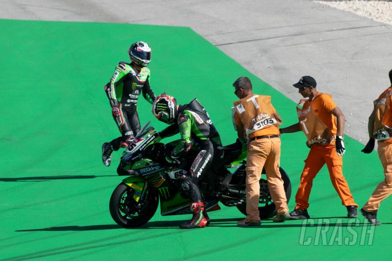 Jonathan Rea, Alex Lowes, Superpole race, Portuguese WorldSBK, 1 October