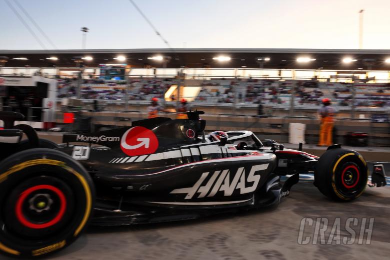 Kevin Magnussen (DEN) Haas VF-23 leaves the pits. Formula 1 World Championship, Rd 18, Qatar Grand Prix, Doha, Qatar,