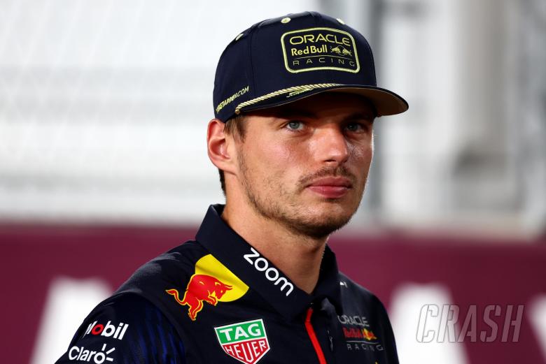 Max Verstappen (NLD) Red Bull Racing on the drivers&#039; parade. Formula 1 World Championship, Rd 18, Qatar Grand Prix, Doha,