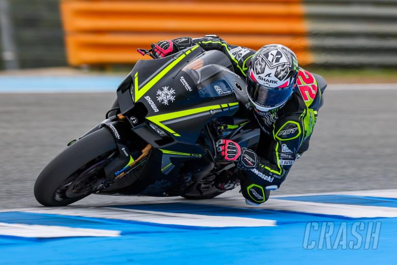 Alex Lowes, Jerez WorldSBK Test, 31 October