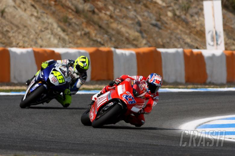 Casey Stoner (AUS), Ducati Marlboro Team, Ducati, 27, 2007 MotoGP World Championship,
Round 14, Estoril, Portugal, 16